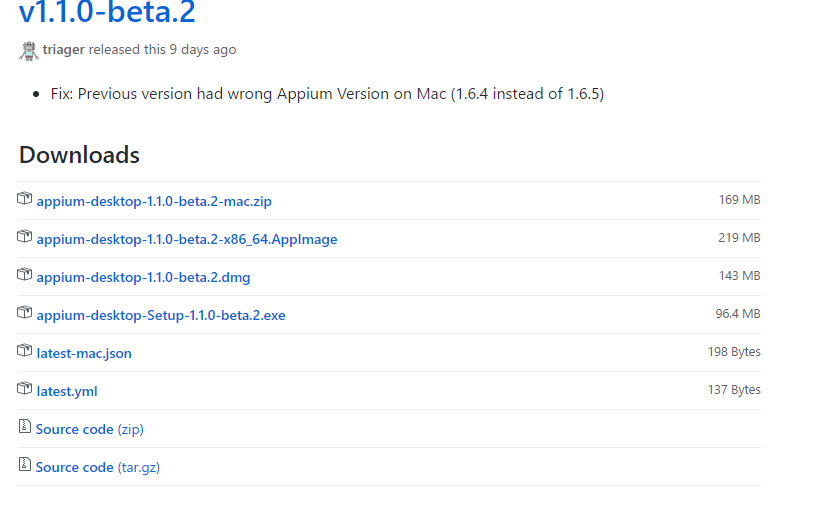 Appium Desktop Download For Mac